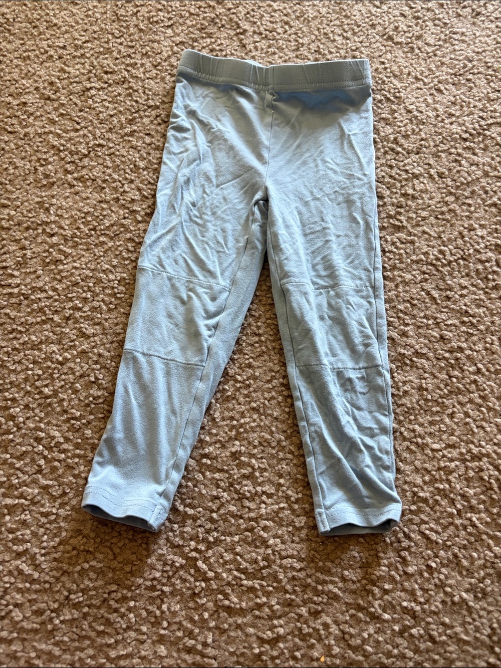 B62 Little Sleepies Bamboo Leggings, Pale Blue Pilling 3t